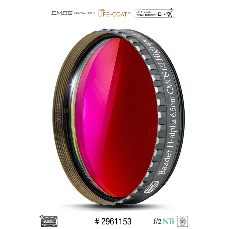 Filtre H-alpha narrowband 6.5nm