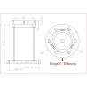 Allonge colonne sans platine SSP III