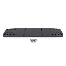 Base platine avec côtés à ailettes 500 mm pour colliers BPIII