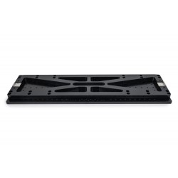 Double plaque de montage robuste et perforée de 203 mm, 750 mm – pour optiques 20 et 24 pouces (150 kg)
